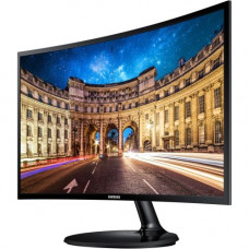 Samsung C27F390 27" LED LCD Monitor - 16:9 - 4 ms - TAA Compliant - 1920 x 1080 - 16.7 Million Colors - 250 Nit - 3,000:1 - Full HD - HDMI - VGA - 25 W - High Glossy Black - TAA Compliance C27F390FHN