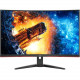 Aoc C32G2E 31.5" Full HD Curved Screen WLED Gaming LCD Monitor - 16:10 - Red, Black - 32" Class - Vertical Alignment (VA) - 1920 x 1080 - 16.7 Million Colors - FreeSync - 250 Nit Typical - 1 ms MPRT - HDMI - VGA - DisplayPort C32G2E