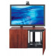 Avteq 3-bay thin credenza, sin 110" dual 70" - TAA Compliance CREDENZA3-V-THIN