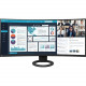 EIZO FlexScan EV3895 37.5" UW-QHD+ Curved Screen LED LCD Monitor - 24:10 - Black - 38" Class - In-plane Switching (IPS) Technology - 3840 x 1600 - 16.7 Million Colors - 300 Nit Typical - 5 ms GTG - HDMI - DisplayPort EV3895FX-BK