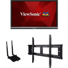 Viewsonic IFP5550-E1 - 55" ViewBoard 4K Ultra HD Interactive Flat Panel Bundle - 55" LCD - ARM Cortex A53 1.20 GHz - 2 GB - Infrared (IrDA) - Touchscreen - 16:9 Aspect Ratio - 3840 x 2160 - LED - 350 Nit - 1,200:1 Contrast Ratio - 2160p - USB - 