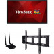 Viewsonic IFP7550-E1 - 75" ViewBoard 4K Ultra HD Interactive Flat Panel Bundle - 75" LCD - ARM Cortex A53 1.20 GHz - 2 GB - Infrared (IrDA) - Touchscreen - 16:9 Aspect Ratio - 3840 x 2160 - LED - 350 Nit - 1,200:1 Contrast Ratio - 2160p - USB - 