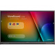 Viewsonic 75" ViewBoard 4K Ultra HD Interactive Flat Panel Display with integrated microphone and USB-C, 3840 x 2160 resolution. IFP7552-1C
