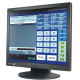 Bematech Logic Controls LE1017 17" LCD Touchscreen Monitor - 8 ms - 17" Class - 5-wire Resistive - 1280 x 1024 - SXGA - 500:1 - 300 Nit - Speakers - USB - Black - TAA Compliance LE1017