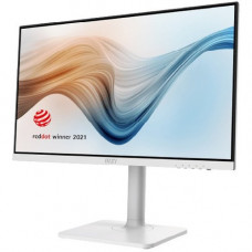 Micro-Star International  MSI Modern MD241PW 23.8" Full HD LCD Monitor - 16:9 - White - 24" Class - In-plane Switching (IPS) Technology - 1920 x 1080 - 16.7 Million Colors - 250 Nit - 5 ms - 75 Hz Refresh Rate - HDMI MODERNMD241PW