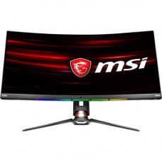 Micro-Star International  MSI Optix MPG341CQR 34" UW-QHD Curved Screen LED LCD Monitor - 21:9 - Gray - Vertical Alignment (VA) - 3440 x 1440 - 1.07 Billion Colors - FreeSync - 400 Nit - 1 ms - Webcam - HDMI - DisplayPort - USB Type-C OPTIX MPG341CQR