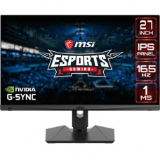 Micro-Star International  MSI Optix MAG274R2 27" Full HD LED Gaming LCD Monitor - 16:9 - 27" Class - In-plane Switching (IPS) Technology - 1920 x 1080 - 1.07 Billion Colors - G-sync Compatible - 300 Nit - 1 ms - 165 Hz Refresh Rate - HDMI - Disp