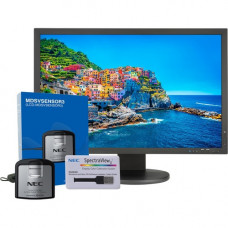 NEC Display SpectraViewII PA243W-BK-SV 24.1" WUXGA WLED LCD Monitor - 16:10 - Black - 1920 x 1200 - 1.07 Billion Colors - )350 Nit - 8 ms - DVI - HDMI - VGA - DisplayPort - TAA Compliance PA243W-BK-SV