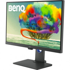 BenQ PD2705Q 27" WQHD WLED LCD Monitor - 16:9 - Dark Gray - 27" Class - In-plane Switching (IPS) Technology - 2560 x 1440 - 16.7 Million Colors - 300 Nit - 5 ms GTG - 60 Hz Refresh Rate - HDMI - DisplayPort - USB Hub, Media Player PD2705Q