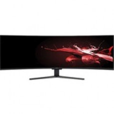 Acer EI491CR 49" LED LCD Monitor - 32:9 - 4 ms GTG - 3840 x 1080 - 16.7 Million Colors - 400 Nit - Speakers - HDMI - DisplayPort - Black UM.SE1AA.P01