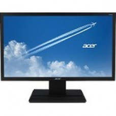 Acer V246HQL 23.6" Full HD LED LCD Monitor - 16:9 - Black - Vertical Alignment (VA) - 1920 x 1080 - 16.7 Million Colors - 250 Nit - 5 ms - 60 Hz Refresh Rate - HDMI - VGA - DisplayPort UM.UV6AA.008