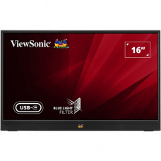 Viewsonic VA1655 15.6" Full HD LED LCD Monitor - 16:9 - 16" Class - In-plane Switching (IPS) Technology - 1920 x 1080 - 16.2 Million Colors - 250 Nit - 7 ms - 75 Hz Refresh Rate - HDMI VA1655