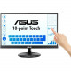 Asus VT229H 21.5" LCD Touchscreen Monitor - 16:9 - 5 ms GTG - Capacitive - Multi-touch Screen - 1920 x 1080 - Full HD - 16.7 Million Colors - 250 Nit - Maximum - LED Backlight - Speakers - HDMI - USB - VGA - Black VT229H