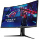 Asus ROG Strix XG32VC 31.5" WQHD Curved Screen LED Gaming LCD Monitor - 16:9 - Black - 32" Class - Vertical Alignment (VA) - 2560 x 1440 - 1.07 Billion Colors - FreeSync Premium Pro - 400 Nit Typical - 1 ms MPRT - HDMI - DisplayPort - USB Hub, K