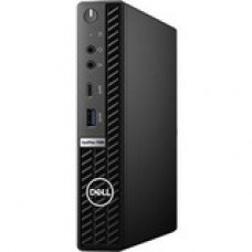 Dell OptiPlex 7000 7080 Desktop Computer - Intel Core i5 10th Gen i5-10500T Hexa-core (6 Core) 2.30 GHz - 16 GB RAM DDR4 SDRAM - 512 GB SSD - Micro PC - Windows 10 Pro 64-bit - Intel UHD Graphics 630 DDR4 SDRAM - English Keyboard - 35 W 3VR5K