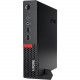 Lenovo ThinkCentre M710q 10MR002VUS Desktop Computer - Core i3 i3-7100T - 4 GB RAM - 500 GB HDD - Tiny - Black - Windows 10 Pro 64-bit - Intel HD Graphics 630 - English Keyboard - Wireless LAN - Bluetooth 10MR002VUS