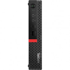 Lenovo ThinkCentre M920q 10RS001WUS Desktop Computer - Core i7 i7-8700T - 8 GB RAM - 512 GB SSD - Tiny - Raven Black - Windows 10 Pro 64-bit - English (US) Keyboard - Wireless LAN - Bluetooth 10RS001WUS