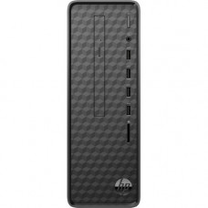 HP Slimline S01-aF1006 Desktop Computer - Intel Pentium Silver J5040 Quad-core (4 Core) 2 GHz - 8 GB RAM DDR4 SDRAM - 256 GB M.2 PCI Express NVMe SSD - Mini-tower - Jet Black - Refurbished - Intel Chip - Windows 10 Home 64-bit - Intel UHD Graphics 605 DDR