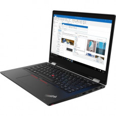 Lenovo ThinkPad L13 Yoga 20R5000VUS 13.3" Touchscreen 2 in 1 Notebook - Full HD - 1920 x 1080 - Intel Core i7 (10th Gen) i7-10510U Quad-core (4 Core) 1.80 GHz - 8 GB RAM - 256 GB SSD - Glossy Black - Windows 10 Pro - Intel UHD Graphics - In-plane Swi