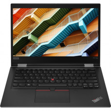 Lenovo ThinkPad X13 Yoga Gen 1 20SX0020US 13.3" Touchscreen 2 in 1 Notebook - Full HD - 1920 x 1080 - Intel Core i7 (10th Gen) i7-10610U Quad-core (4 Core) 1.80 GHz - 8 GB RAM - 256 GB SSD - Black - Windows 10 Pro - Intel UHD Graphics - In-plane Swit