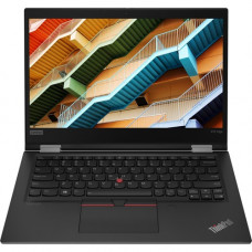 Lenovo ThinkPad X13 Yoga Gen 1 20SX0028US 13.3" Touchscreen 2 in 1 Notebook - Full HD - 1920 x 1080 - Intel Core i7 (10th Gen) i7-10610U Quad-core (4 Core) 1.80 GHz - 16 GB RAM - 512 GB SSD - Black - Windows 10 Pro - Intel UHD Graphics - In-plane Swi