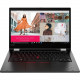 Lenovo ThinkPad L13 Yoga Gen 2 21AD001NUS 13.3" Touchscreen Rugged 2 in 1 Notebook - Full HD - 1920 x 1080 - AMD Ryzen 7 PRO 5850U Octa-core (8 Core) 1.90 GHz - 16 GB RAM - 512 GB SSD - Silver - AMD Chip - Windows 10 Pro - AMD Radeon Graphics - In-pl