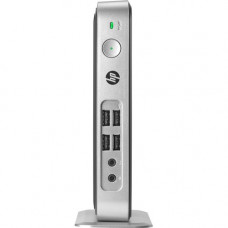 HP t310 G2 Desktop Slimline Zero ClientTeradici Tera2321 - 512 MB RAM DDR3 SDRAM - 32 GB Flash - Gigabit Ethernet - DisplayPort - Network (RJ-45) - 6 Total USB Port(s) - 6 USB 2.0 Port(s) - 36 W 2FU10AA#ABA