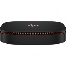 HP Elite Slice G2 Desktop Computer - Intel Core i5 i5-7500T Quad-core (4 Core) 2.70 GHz - 8 GB RAM DDR4 SDRAM - 128 GB SSD - Ultra Small - Sparkle Black - 90 W 2U5A7AW#ABA