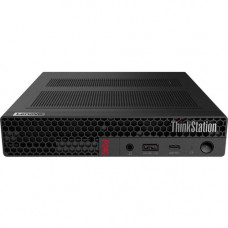 Lenovo ThinkStation P340 30DF006AUS Workstation - 1 x Intel Core i7 Octa-core (8 Core) i7-10700T 10th Gen 2 GHz - 16 GB DDR4 SDRAM RAM - 512 GB SSD - Tiny - Raven Black - Windows 11 Pro 64-bit - NVIDIA Quadro P1000 4 GB Graphics - English (US) Keyboard - 