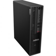 Lenovo ThinkStation P350 30E5001HUS Workstation - 1 x Intel Core i5 Hexa-core (6 Core) i5-11400 11th Gen 2.60 GHz - 16 GB DDR4 SDRAM RAM - 512 GB SSD - Small Form Factor - Raven Black - Windows 10 Pro 64-bit - NVIDIA T600 4 GB Graphics - DVD-Writer - Engl