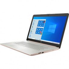 HP 17-by4000 17-by4001ds 17.3" Notebook - HD+ - 1600 x 900 - Intel Core i5 11th Gen i5-1135G7 Quad-core (4 Core) - 8 GB Total RAM - 256 GB SSD - Pale Rose Gold - Refurbished - Intel Chip - Windows 10 Home - Intel Iris Xe Graphics - 9.25 Hours Battery