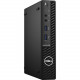 Dell OptiPlex 3000 3080 Desktop Computer - Intel Core i3 10th Gen I3-10105T - 8 GB RAM DDR4 SDRAM - 256 GB NVMe M.2 PCI Express M.2 SSD - Micro PC - Black - Windows 10 Pro - Intel DDR4 SDRAM - English Keyboard - IEEE 802.11ac - 65 W 57VP7