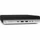 HP Business Desktop ProDesk 600 G4 Desktop Computer - Intel Core i5 i5-8500T Hexa-core (6 Core) 2.10 GHz - 16 GB RAM DDR4 SDRAM - 256 GB SSD - Desktop Mini - 65 W 5LM56US#ABA