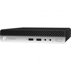 HP Business Desktop ProDesk 400 G4 Desktop Computer - Intel Core i5 8th Gen i5-8500T 2.10 GHz - 8 GB RAM DDR4 SDRAM - 256 GB SSD - Desktop Mini - Windows 10 Pro 64-bit - Intel UHD Graphics 630 DDR4 SDRAM 6BX03US#ABA