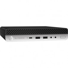 HP EliteDesk 800 G4 Desktop Computer - Intel Core i5 8th Gen i5-8500T 2.10 GHz - 8 GB RAM DDR4 SDRAM - 128 GB SSD - Desktop Mini - Windows 10 Pro - Intel UHD Graphics 630 - IEEE 802.11ac 5SF56US#ABA