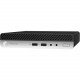 HP Business Desktop ProDesk 400 G4 Desktop Computer - Intel Core i5 8th Gen i5-8500T 2.10 GHz - 8 GB RAM DDR4 SDRAM - 256 GB SSD - Desktop Mini - Windows 10 Pro 64-bit - Intel UHD Graphics 630 DDR4 SDRAM 6QP94US#ABA