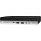 HP Business Desktop ProDesk 600 G4 Desktop Computer - Intel Core i5 8th Gen i5-8600T 2.30 GHz - 4 GB RAM DDR4 SDRAM - 256 GB SSD - Desktop Mini - Windows 10 Pro - Intel UHD Graphics 630 7PC12US#ABA
