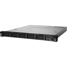 Lenovo ThinkSystem SR250 7Y52A00CNA 1U Rack Server - 1 x Intel Xeon E-2104G Quad-core (4 Core) 3.20 GHz - 8 GB Installed TruDDR4 - Serial ATA/600 Controller - JBOD RAID Levels - 1 x 300 W - 1 Processor Support - 64 GB RAM Support - Gigabit Ethernet - Matr