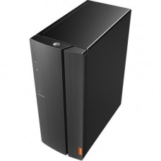 Lenovo IdeaCentre 510A-15ICB 90HV000NUS Desktop Computer - Intel Core i3 (8th Gen) i3-8100 3.60 GHz - 4 GB DDR4 SDRAM - 1 TB HDD - 16 GB SSD - Windows 10 Home 64-bit (English) - Tower - Gun Metal - DVD-Writer - Wireless LAN - Bluetooth - English (US) Keyb