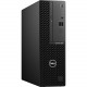 Dell OptiPlex 3000 3090 Desktop Computer - Intel Core i3 10th Gen i3-10105 Quad-core (4 Core) 3.70 GHz - 8 GB RAM DDR4 SDRAM - 256 GB M.2 PCI Express NVMe SSD - Small Form Factor - Black - Intel Q470 Chip - Windows 10 Pro - English Keyboard - 200 W 92NHP