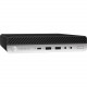 HP Business Desktop ProDesk 600 G5 Desktop Computer - Intel Core i3 9th Gen i3-9100T Quad-core (4 Core) 3.10 GHz - 8 GB RAM DDR4 SDRAM - 256 GB SSD - Desktop Mini - Intel UHD Graphics 630 - English Keyboard - 65 W 277W3US#ABA