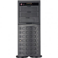 Supermicro A+ Server 4023S-TRT Barebone System - 4U Tower - Socket SP3 - 2 x Processor Support - AMD - AMD Chip - 4 TB DDR4 SDRAM DDR4-3200/PC4-25600 Maximum RAM Support - 16 Total Memory Slots - Serial ATA/600 Controller - ASPEED AST2500 Graphic(s) - 8 3