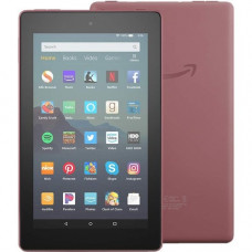 Amazon Fire 7 Tablet - 7" - 1 GB RAM - 16 GB Storage - Plum - MediaTek 8163 SoC Quad-core (4 Core) 1.30 GHz microSD Supported - 1024 x 600 - In-plane Switching (IPS) Technology Display - 2 Megapixel Front Camera B07HZQBBKL