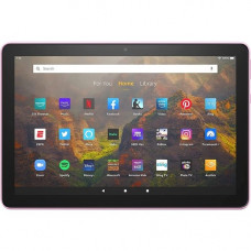 Amazon Fire HD 10 Tablet - 10.1" Full HD Octa-core (8 Core) 2 GHz - 3 GB RAM - 64 GB SSD - Fire OS 7 - Lavender - MediaTek MT8183 SoC - Upto 1 TB microSD Supported - 1920 x 1200 - 2 Megapixel Front Camera - 12 Hour Maximum Battery Run Time B08BX81SLK