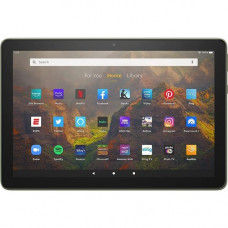 Amazon Fire HD 10 Tablet - 10.1" Full HD Octa-core (8 Core) 2 GHz - 3 GB RAM - 64 GB SSD - Fire OS 7 - Olive - MediaTek MT8183 SoC - Upto 1 TB microSD Supported - 1920 x 1200 - 2 Megapixel Front Camera - 12 Hour Maximum Battery Run Time B08F5M1K9M