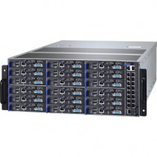 Tyan FM65B5519 Barebone System - 4U Rack-mountable - Intel C202 Chipset - 18 Number of Node(s) - Socket H2 LGA-1155 - 1 x Processor Support - 32 GB DDR3 SDRAM DDR3-1600/PC3-12800 Maximum RAM Support - Serial ATA/300 RAID Supported Controller - ASPEED AST2