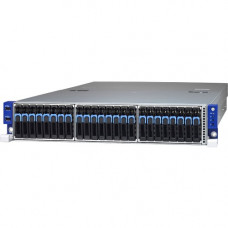 Tyan Transport SX TN70A-B8026 Barebone System - 2U Rack-mountable - Socket SP3 - 1 x Processor Support - 1 TB DDR4 SDRAM DDR4-2666/PC4-21300 Maximum RAM Support - Serial ATA/600, 12Gb/s SAS - ASPEED AST2500 32 MB Integrated - 24 x Total Bays - 24 2.5"