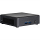 Intel NUC 11 Pro NUC11TNKi7 Barebone System - Ultra Compact - 1 x Processor Support - Core i7 11th Gen i7-1165G7 Quad-core (4 Core) - Chip - 64 GB DDR4 SDRAM DDR4-3200/PC4-25600 Maximum RAM Support - 2 Total Memory Slots - Serial ATA Controller - Graphic(