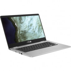 Asus Chromebook C423 C423NA-DB42F 14" Chromebook - Full HD - 1920 x 1080 - Intel Celeron N3350 Dual-core (2 Core) 1.10 GHz - 4 GB RAM - 32 GB Flash Memory - Silver - Intel Chip - Chrome OS - Intel HD Graphics 500 - NanoEdge - 10 Hour Battery Run Time