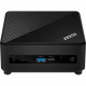 Micro-Star International  MSI Cubi 5 Cubi 5 10M-629US Desktop Computer - Intel Core i3 10th Gen i3-10110U Dual-core (2 Core) 2.10 GHz - 8 GB RAM DDR4 SDRAM - 256 GB SSD - Mini PC - Black - Intel Chip - Windows 11 Home - Intel UHD Graphics DDR4 SDRAM - IEE